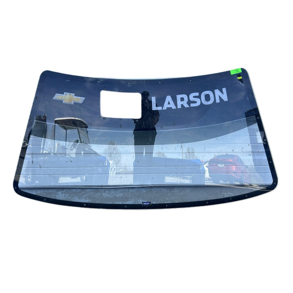 Race Used 2025 Kyle Larson #5 Front Windshield - Las Vegas 1