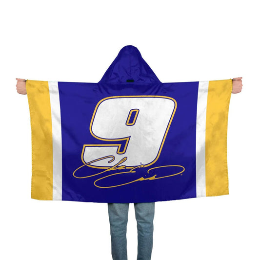 Chase Elliott #9 3' x 5' Hoodie Flag