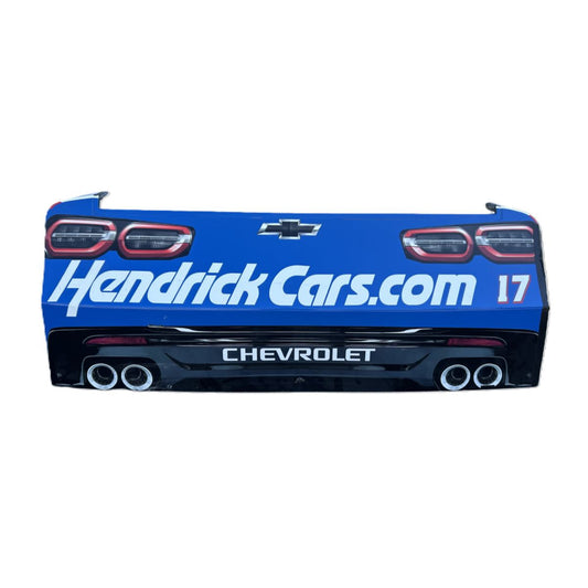Race Used 2025 Kyle Larson #17 NXS HendrickCars.com Rear Bumper - Miami