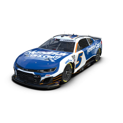 AUTOGRAPHED Kyle Larson #5 2025 HendrickCars.com H1100 Coca-Cola 600 1:24 ELITE Die-Cast