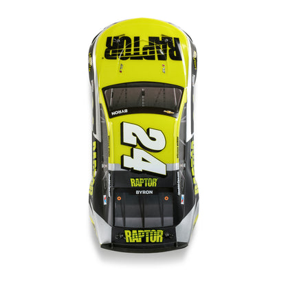 William Byron #24 2025 Raptor Chevrolet Camaro - Losi NASCAR RC Race Car Ready-to-Race - 1/12 Scale AWD Remote Control Car