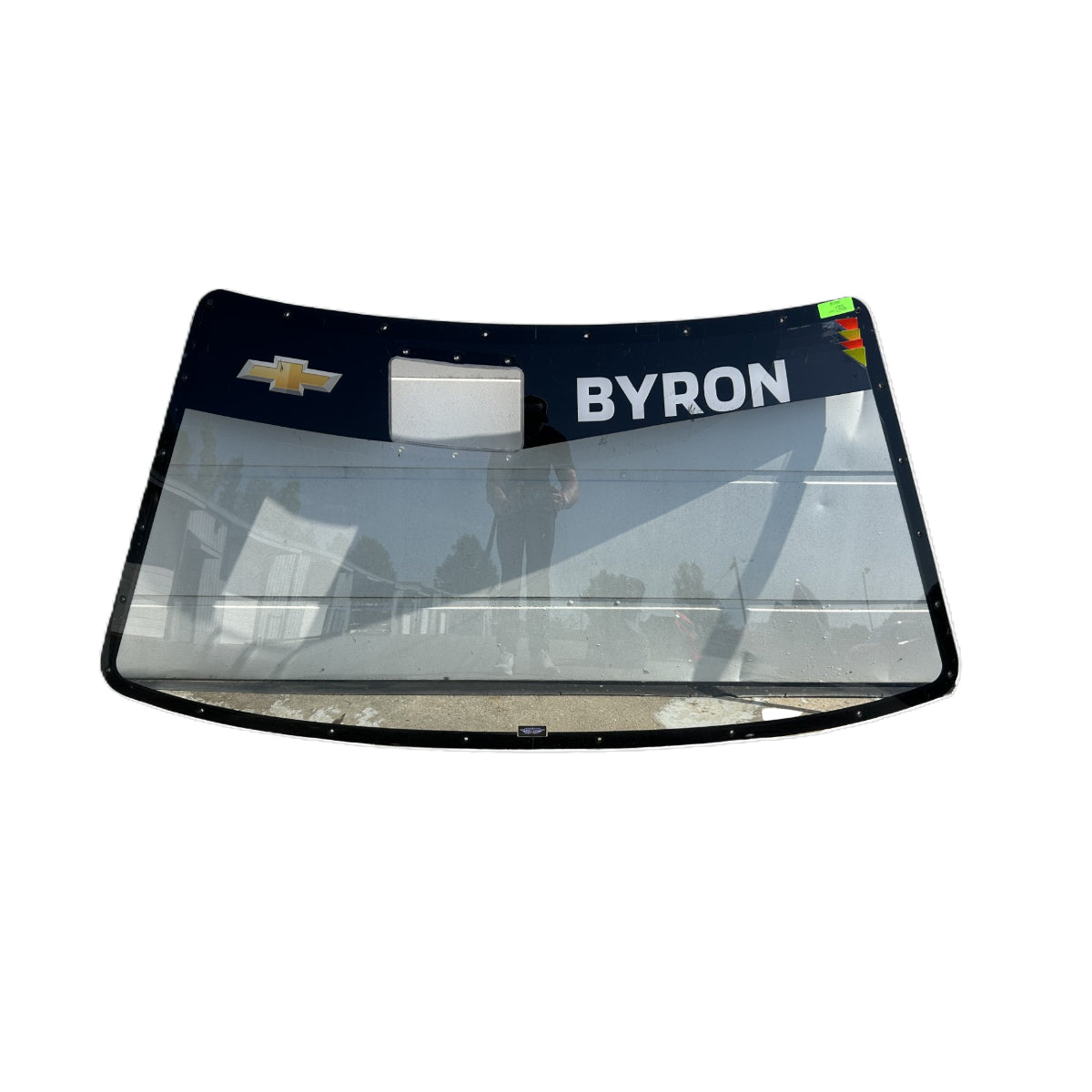 Race Used 2025 William Byron #24 Windshield - Bristol 1