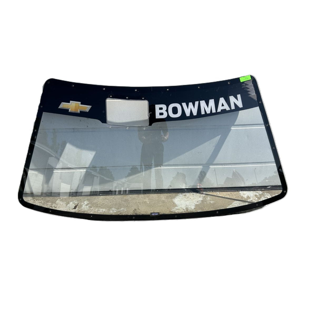 Race Used 2025 Alex Bowman #48 Windshield - Bristol 1