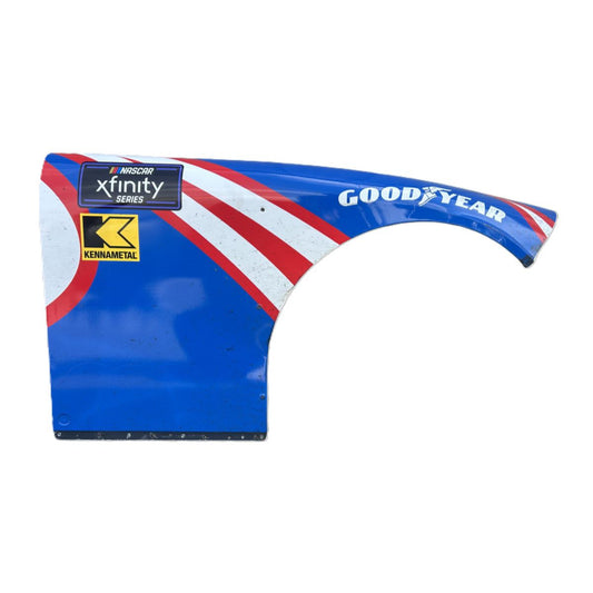 Race Used 2025 Chase Elliott #17 NXS HendrickCars.com Right Front Fender - Darlington 1