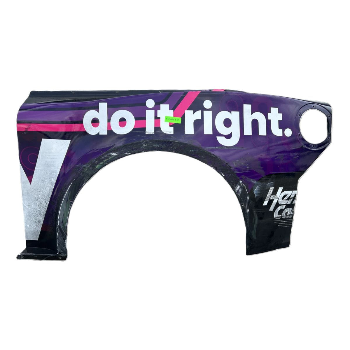 Race Used 2025 Alex Bowman #48 Ally Left Rear Quarter Panel - Martinsville 1