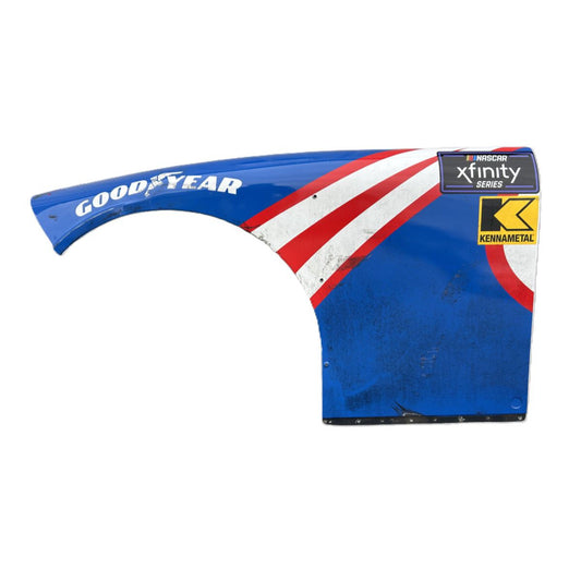 Race Used 2025 Corey Day #17 NXS HendrickCars.com Left Front Fender - Martinsville 1