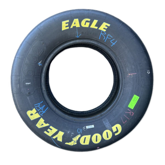 Race Used 2025 Kyle Larson #17 NXS Win Tire - Bristol 1