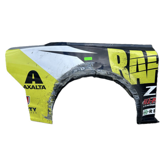 Race Used 2025 William Byron #24 Raptor Right Rear Quarter Panel - Kansas 1