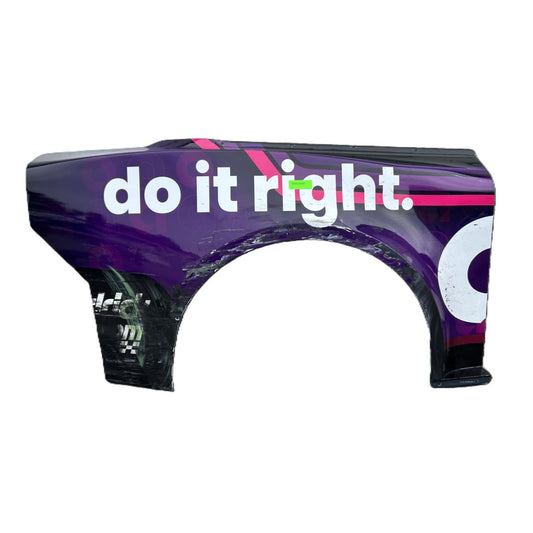 Race Used 2025 Alex Bowman #48 Ally Right Rear Quarter Panel - North Wilkesboro