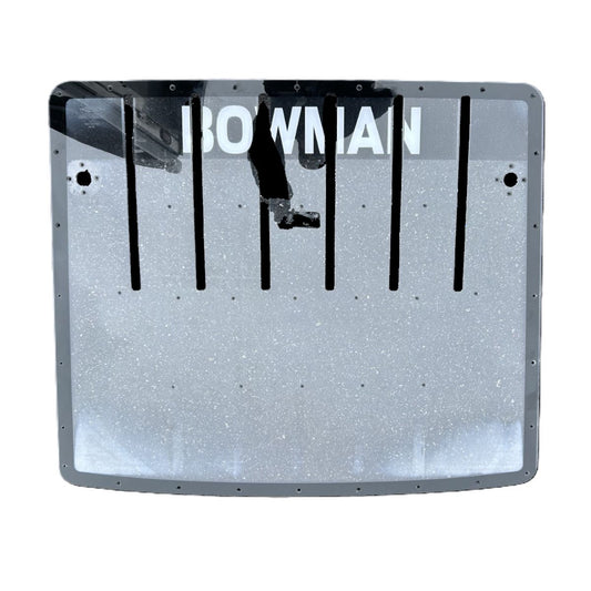 Race Used 2025 Alex Bowman #48 Rear Windshield - Charlotte 1