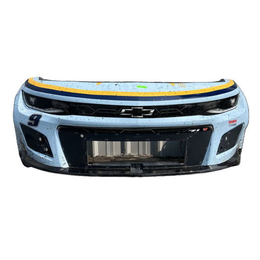 Race Used 2025 Chase Elliott #9 Kelley Blue Book Nose - Nashville