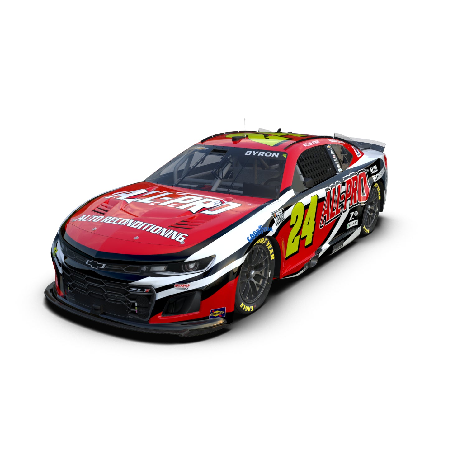 ホットウィール　NASCAR ハードケース　ヘンドリック 2025 NASCAR Diecast Cars | Hendrick Motorsports