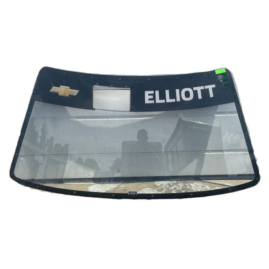 Race Used 2025 Chase Elliott #9 Front Windshield - Michigan