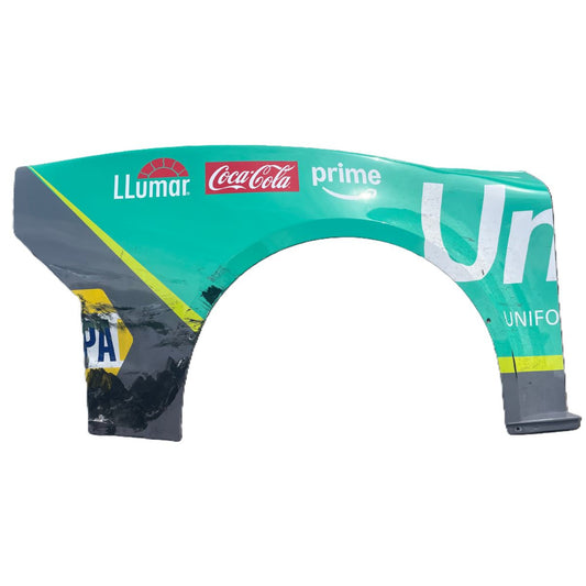 Race Used 2025 Chase Elliott #9 Unifirst Right Rear Quarter Panel - Michigan