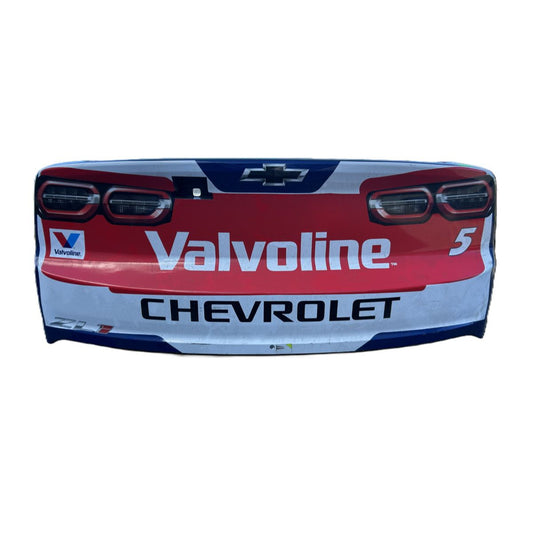 Race Used 2025 Kyle Larson #5 Valvoline Rear Bumper - Inaugural Mexico City