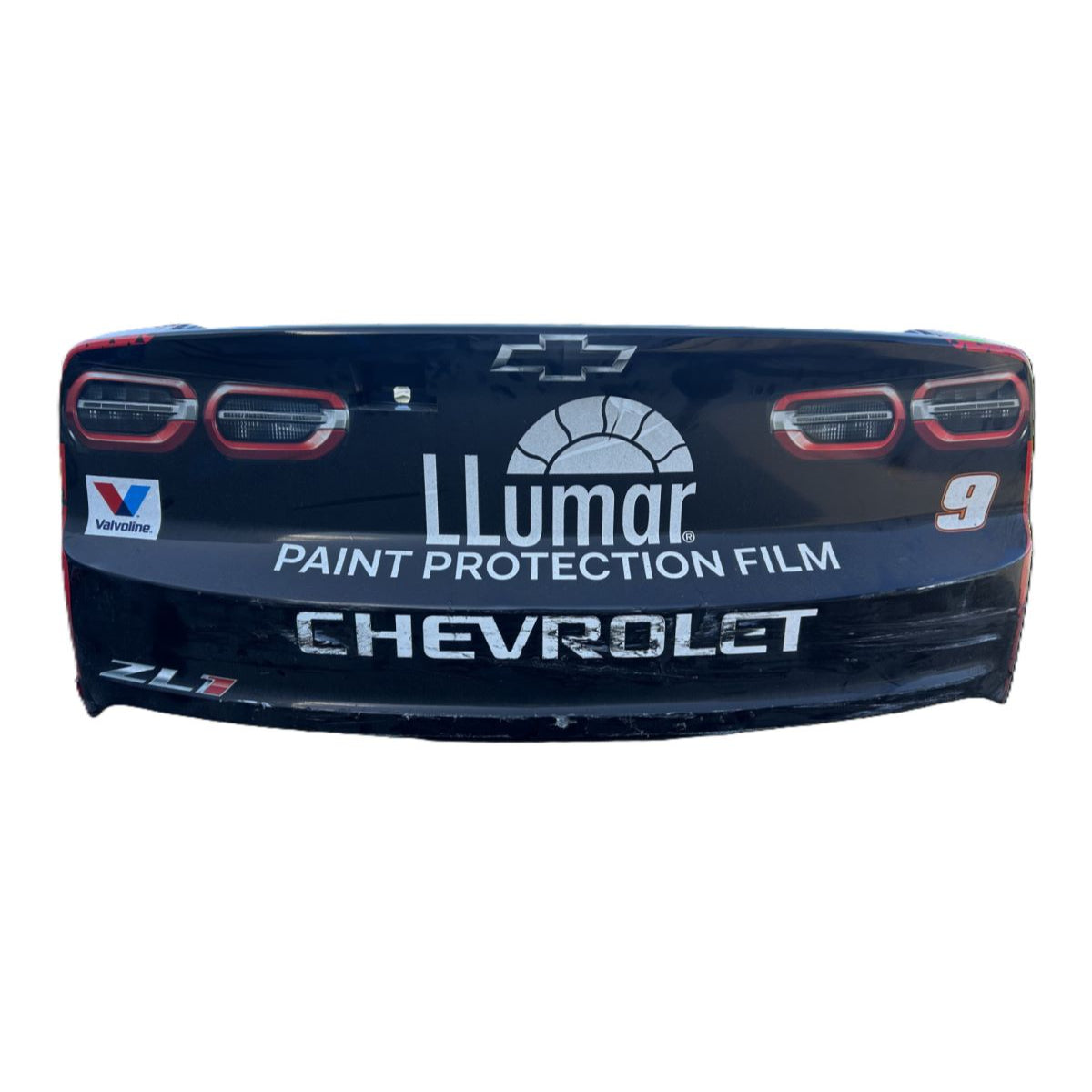 Race Used 2025 Chase Elliott #9 Llumar Rear Bumper - Inaugural Mexico City