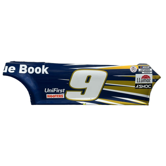 Race Used 2021 Chase Elliott #9 Kelley Blue Book Right Side Door - Texas 2