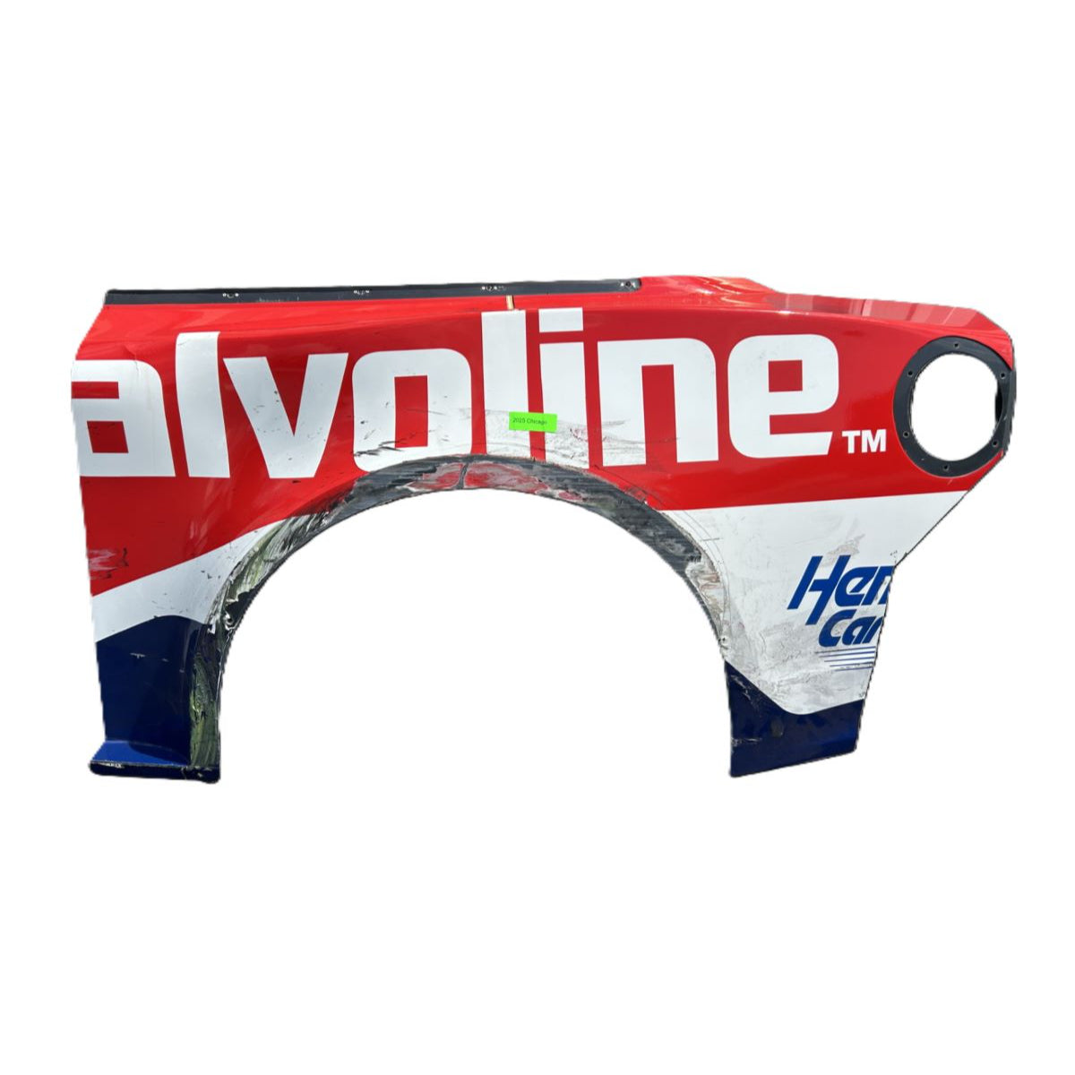 Race Used 2025 Kyle Larson #5 Valvoline Left Rear Quarter Panel - Chicago
