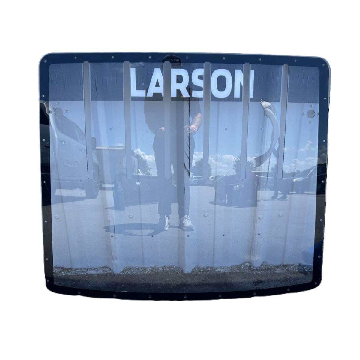 Race Used 2025 Kyle Larson #5 Rear Windshield - Sonoma
