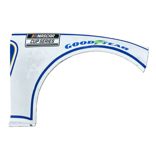 Race Used 2025 Chase Elliott #9 White NAPA Auto Parts Right Front Fender - Sonoma