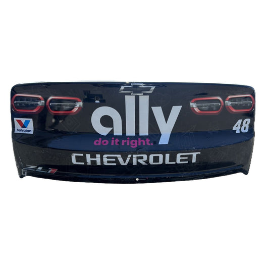Race Used 2025 Alex Bowman #48 Ally Rear Bumper - Sonoma