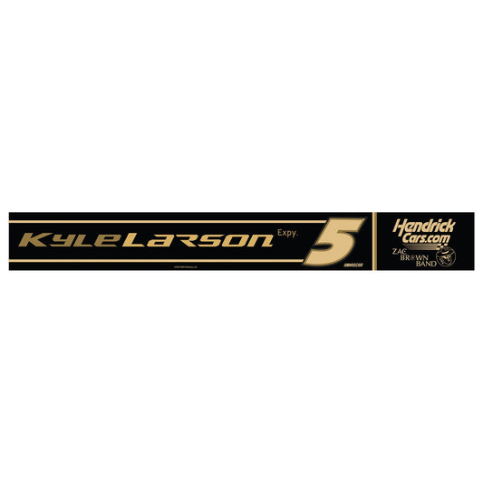 Kyle Larson #5 HendrickCars.com / Zac Brown Band Metal Street Sign