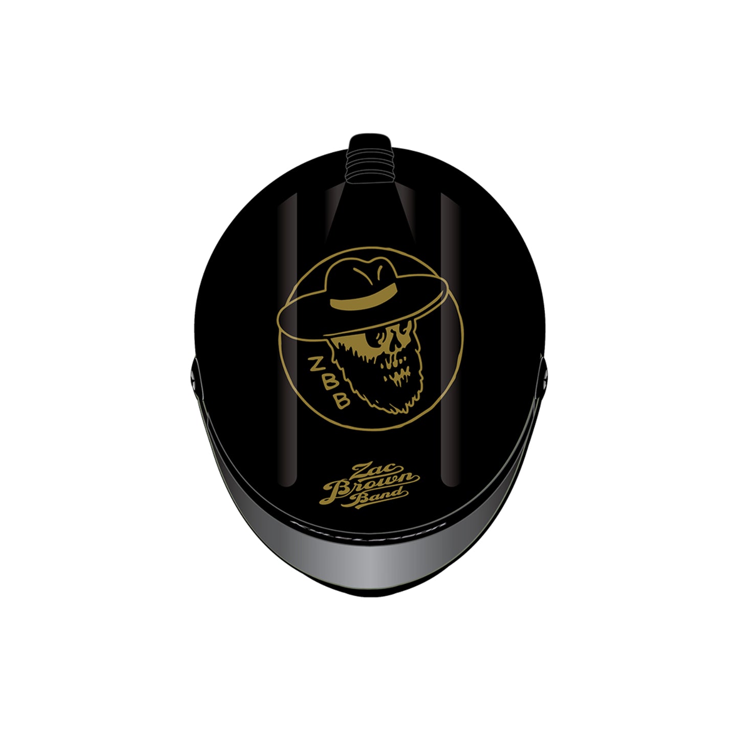 Kyle Larson #5 2025 HendrickCars.com / Zac Brown Band Mini Replica Helmet