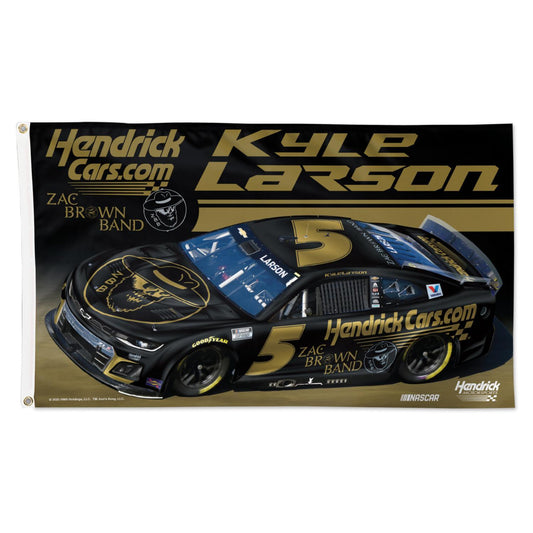 Kyle Larson #5 HendrickCars.com / Zac Brown Band 3' x 5' Deluxe Flag