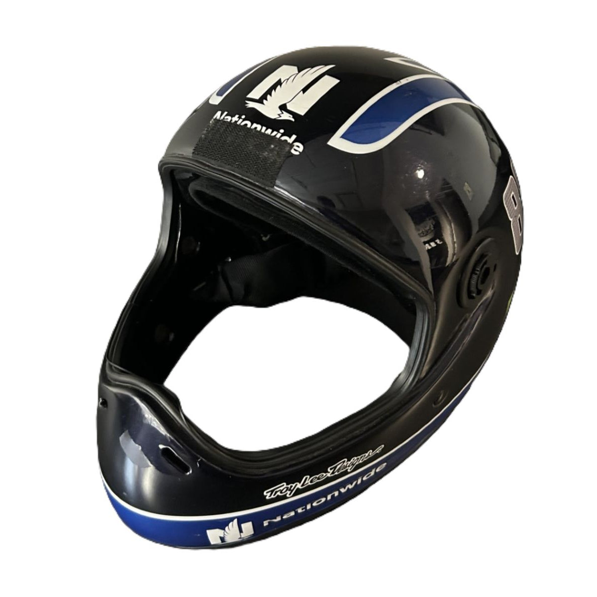 Race Used Dale Jr. #88 Nationwide Pit Helmet