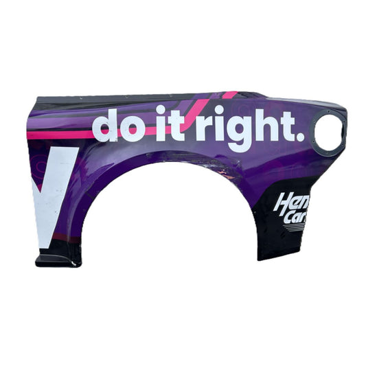 Race Used 2025 Alex Bowman #48 Ally Left Rear Quarter Panel - Watkins Glen