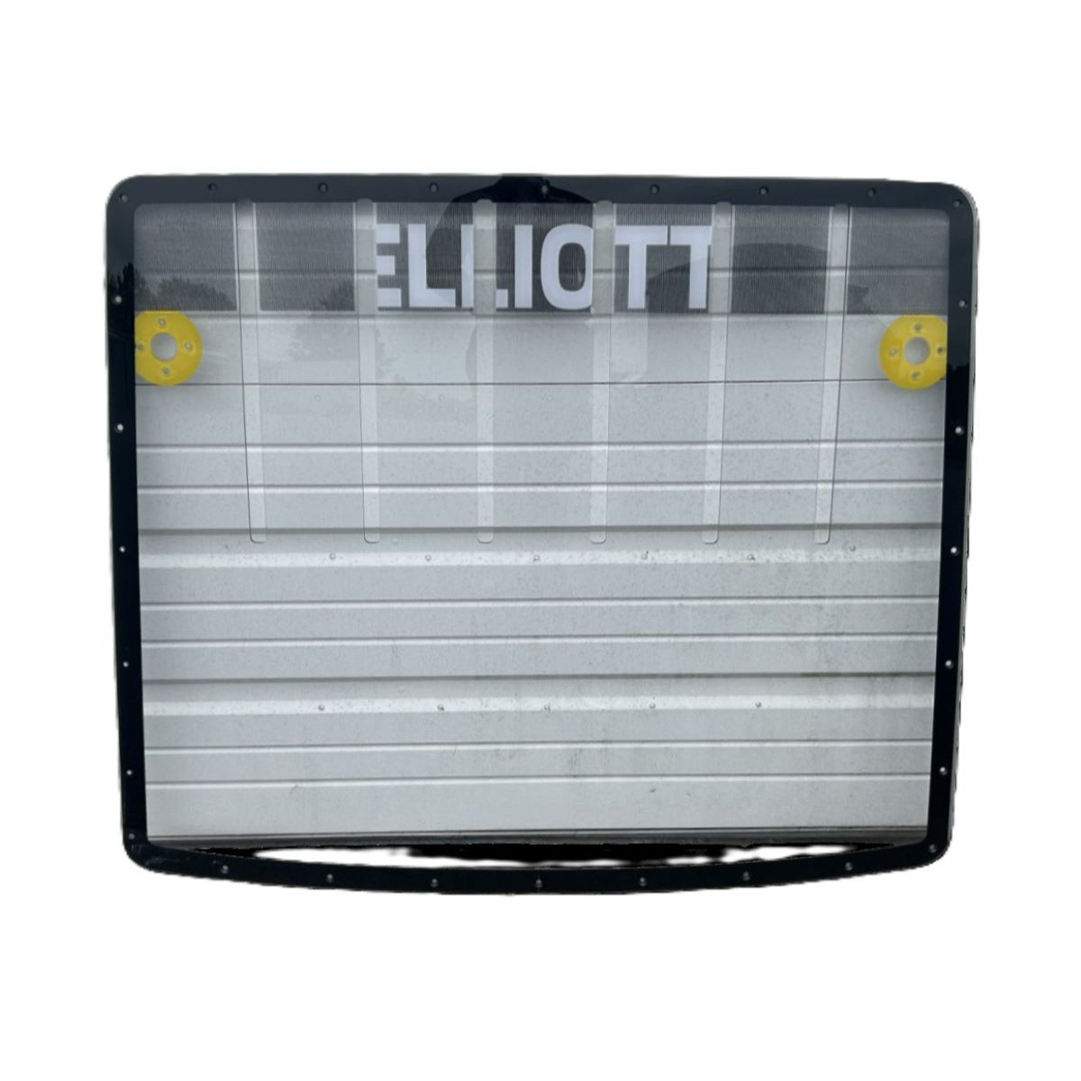 Race Used 2025 Chase Elliott #9 Rear Windshield - Richmond