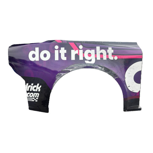 Race Used 2025 Alex Bowman #48 Ally Right Rear Quarter Panel - Richmond