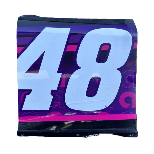 Race Used 2025 Alex Bowman #48 Ally Partial Left Side Door - Daytona 2