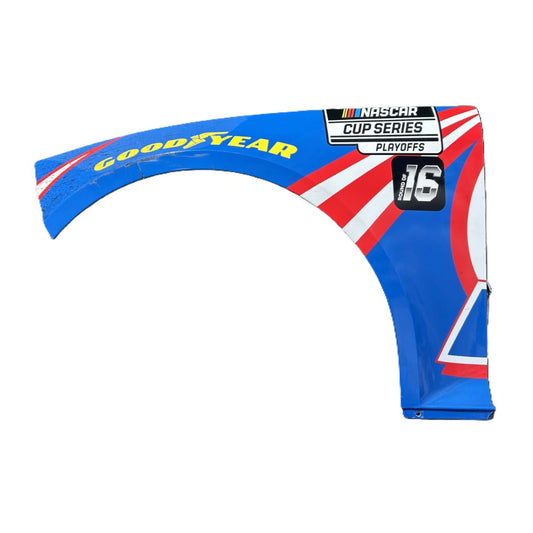 Race Used 2025 Kyle Larson #5 HendrickCars.com Left Front Fender - Darlington 2