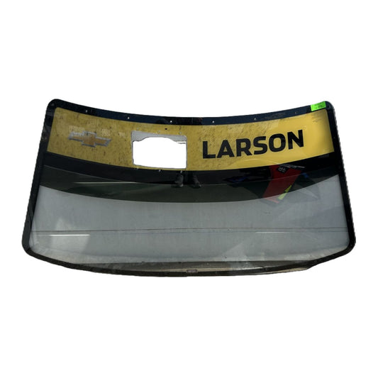 Race Used 2025 Kyle Larson #5 Front Windshield - Darlington 2