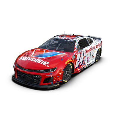 William Byron #24 2025 Valvoline / Blood Cancer United 1:24 ELITE Die-Cast