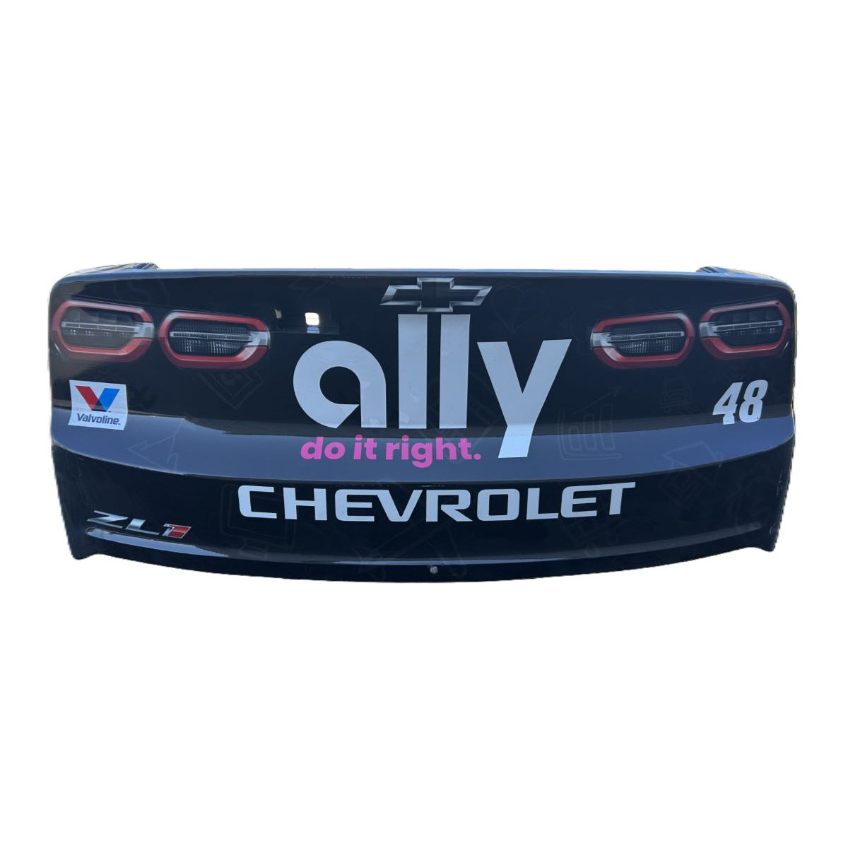 Race Used 2025 Alex Bowman #48 Ally Rear Bumper - St. Louis