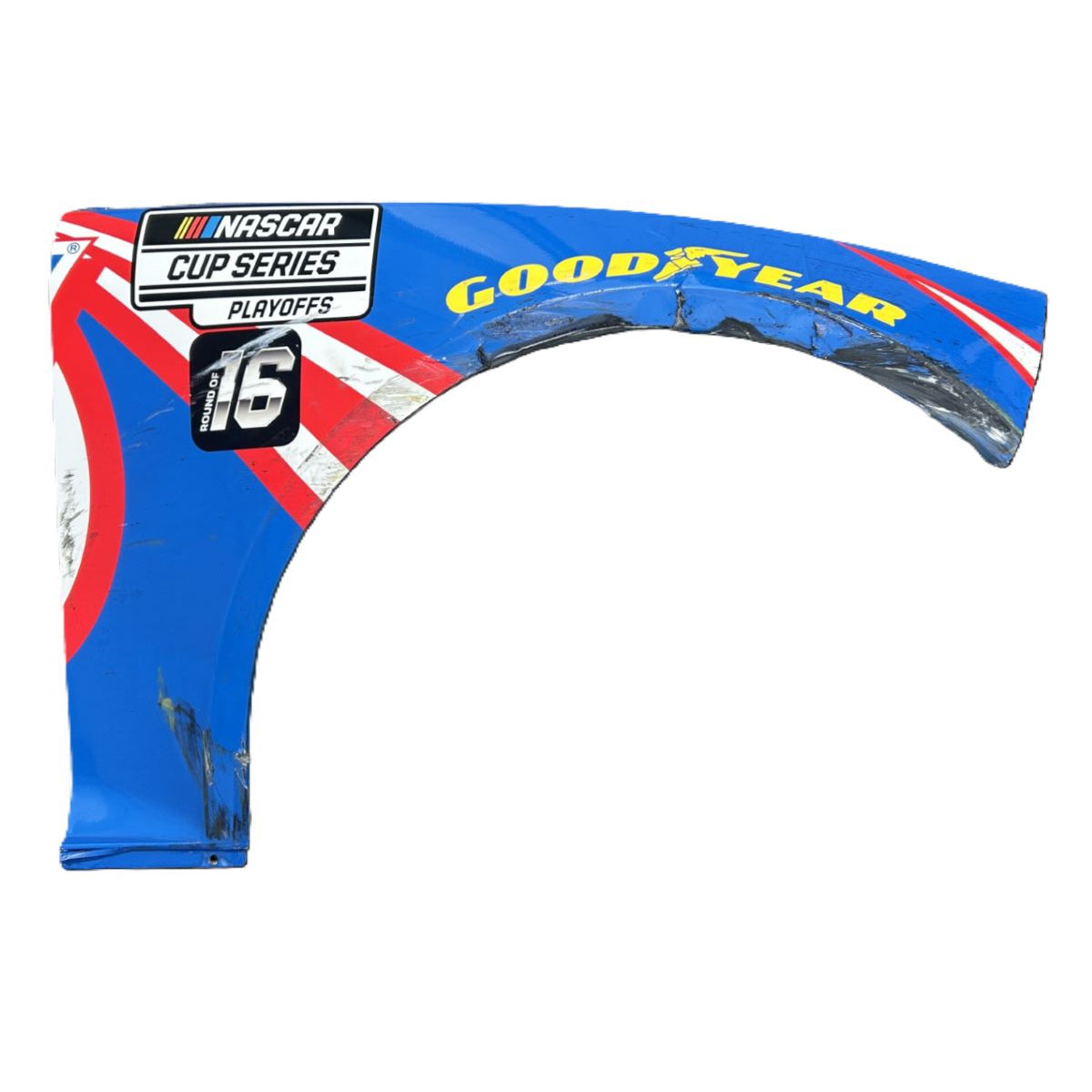 Race Used 2025 Kyle Larson #5 HendrickCars.com Right Front Fender - Bristol 2