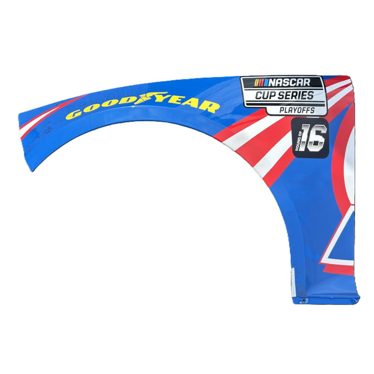 Race Used 2025 Kyle Larson #5 HendrickCars.com Left Front Fender - Bristol 2