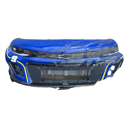 Race Used 2025 Chase Elliott #9 NAPA Auto Parts Nose - Bristol 2