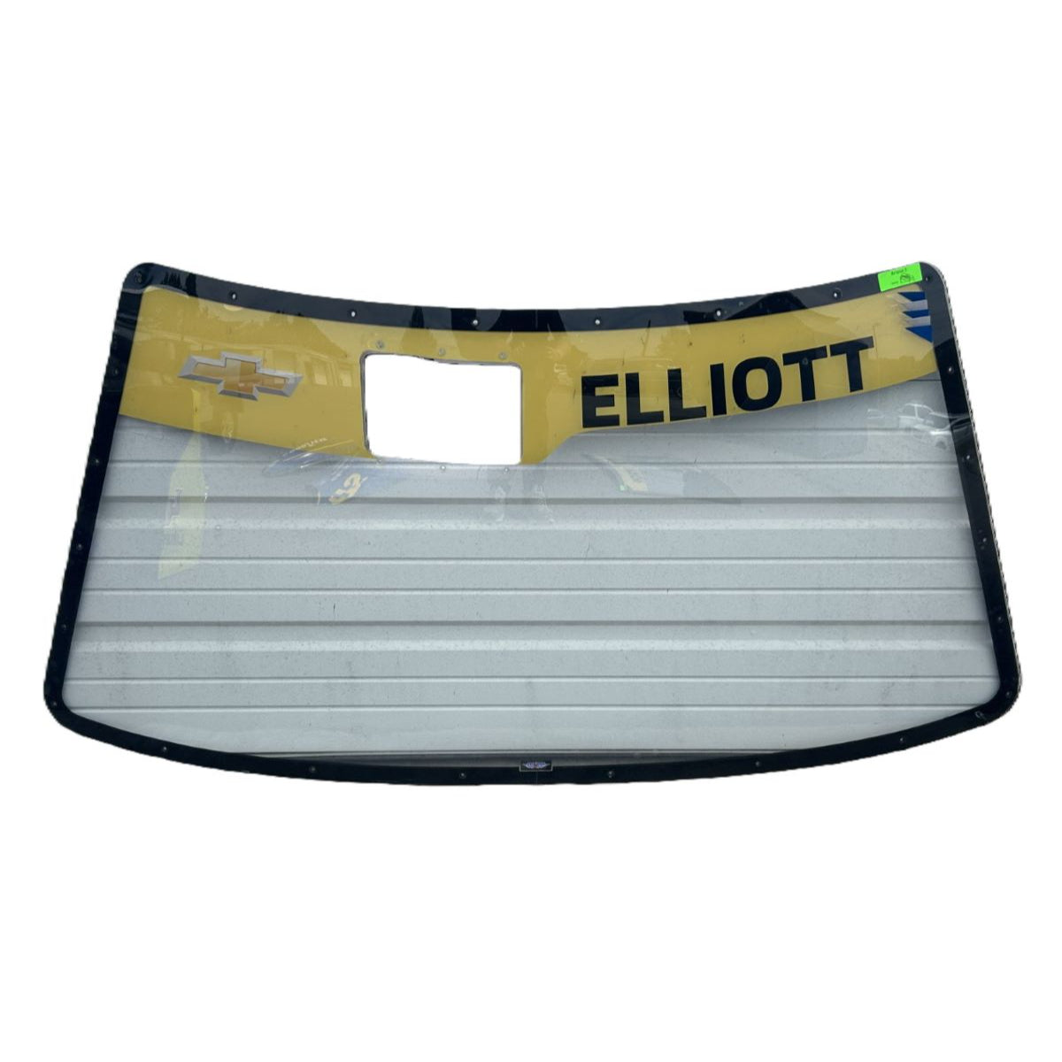 Race Used 2025 Chase Elliott #9 Front Windshield - Bristol 2