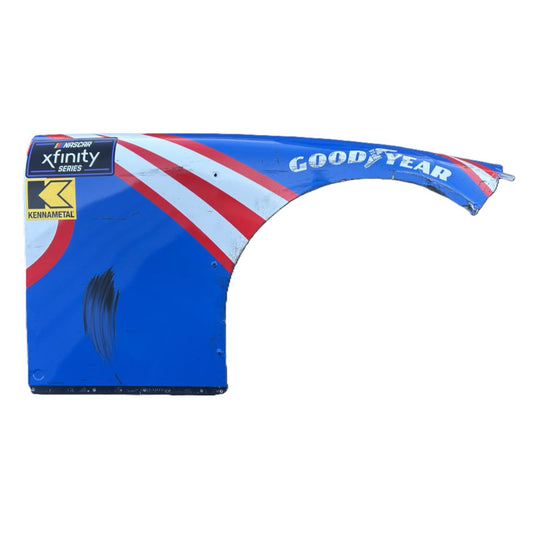 Race Used 2025 Corey Day #17 NXS HendrickCars.com Right Front Fender - Bristol 2