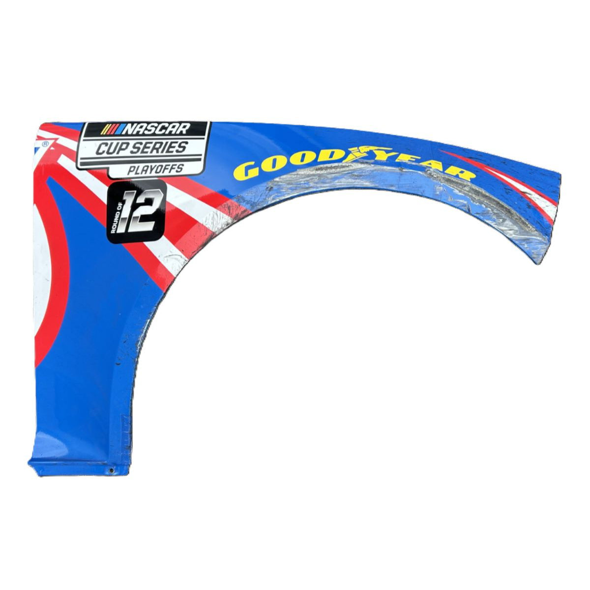 Race Used 2025 Kyle Larson #5 HendrickCars.com Right Front Fender - Kansas 2