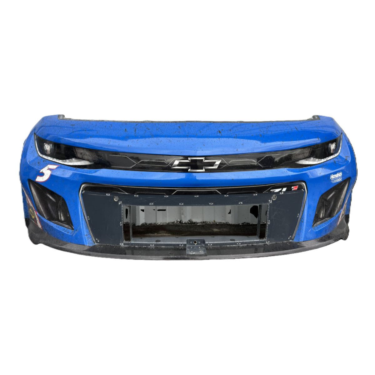 Race Used 2025 Kyle Larson #5 HendrickCars.com Nose - Kansas 2