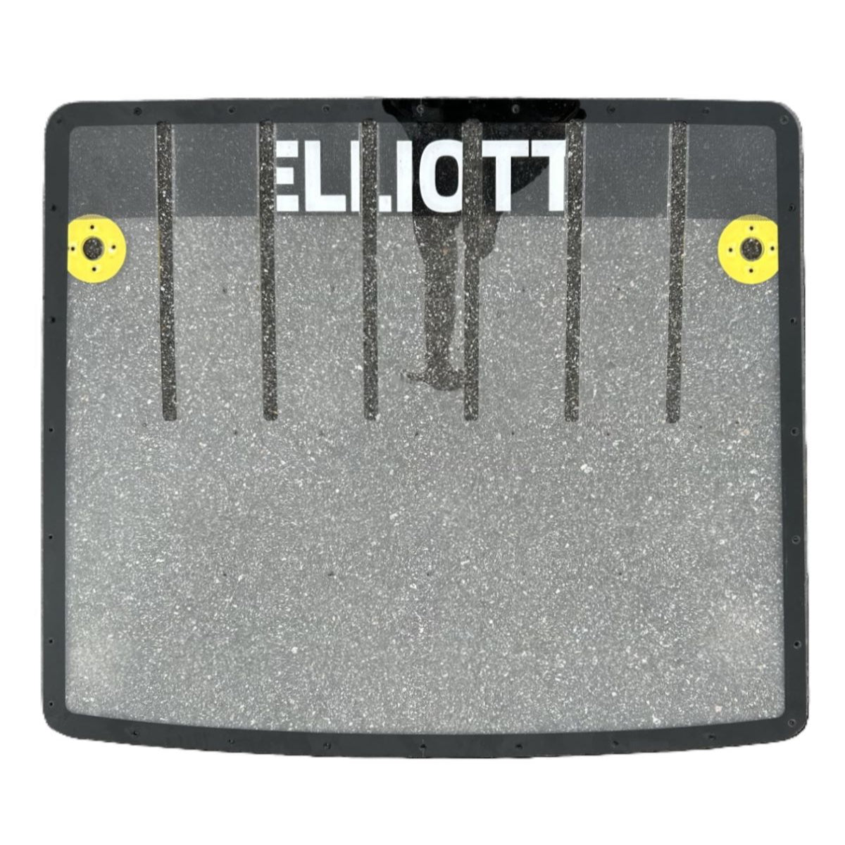 Race Used 2025 Chase Elliott #9 Rear Windshield - Kansas 2 Win