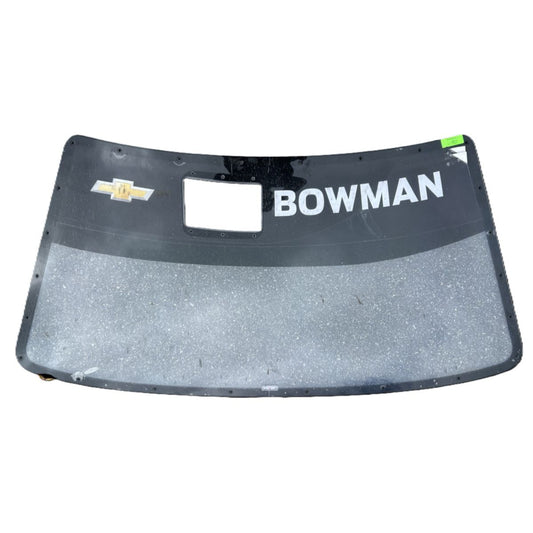 Race Used 2025 Alex Bowman #48 Front Windshield - Kansas 2