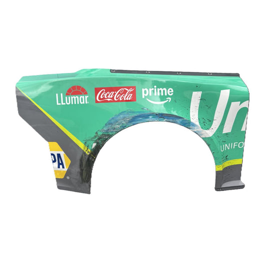 Race Used 2025 Chase Elliott #9 UniFirst Right Rear Quarter Panel - Charlotte 2