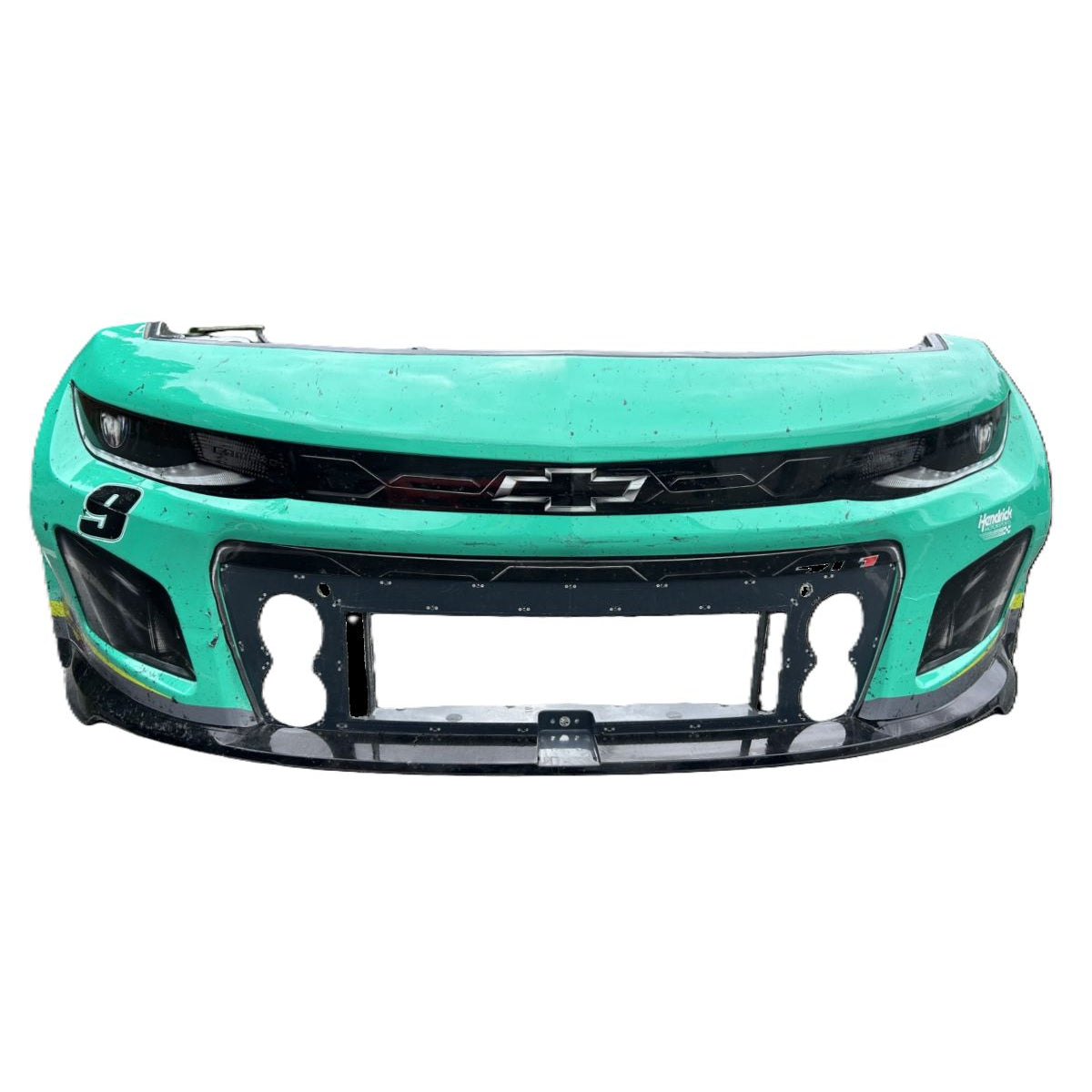 Race Used 2025 Chase Elliott #9 UniFirst Nose - Charlotte 2