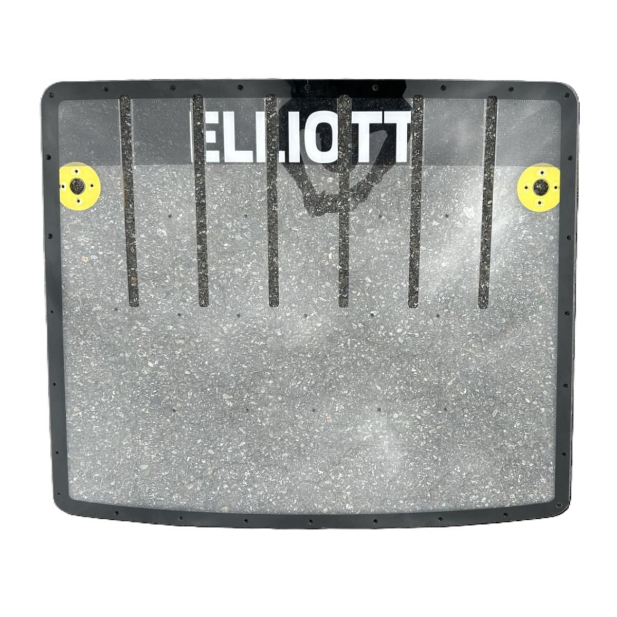 Race Used 2025 Chase Elliott #9 Rear Windshield - Charlotte 2