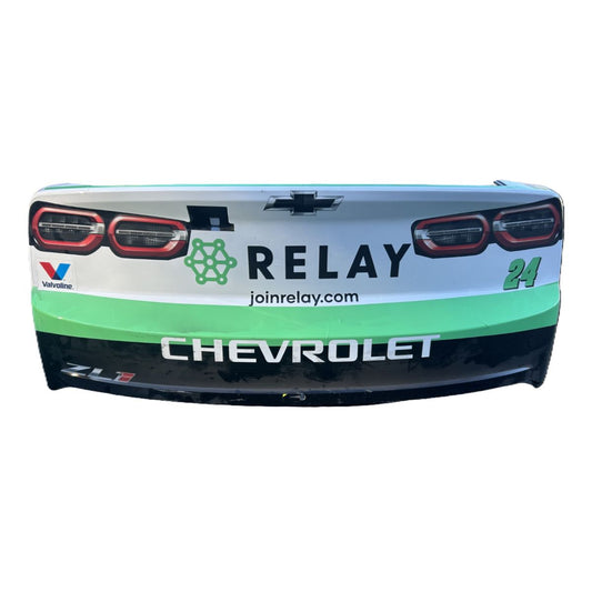 Race Used 2025 William Byron #24 Front Windshield - Las Vegas 2